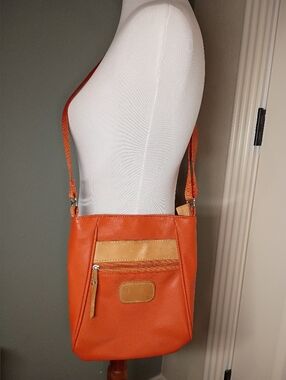 Jon Hart Orange Crossbody Bag